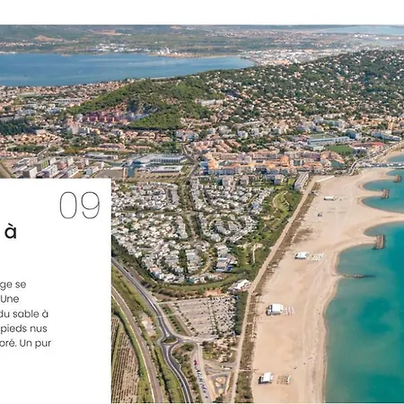La Catalane, Contemporaine En Bord De Et Climatisee Sète