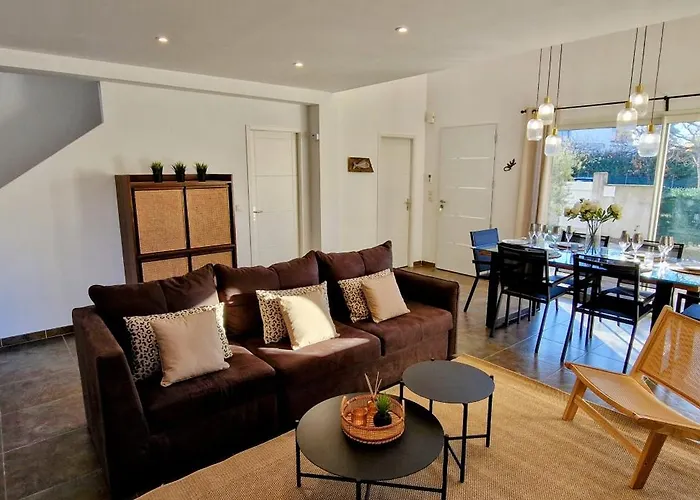 Willa La Catalane, Contemporaine En Bord De Et Climatisee
